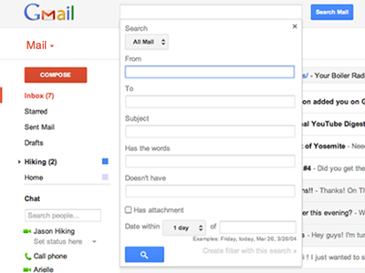 Use search to find the exact message you're looking for.